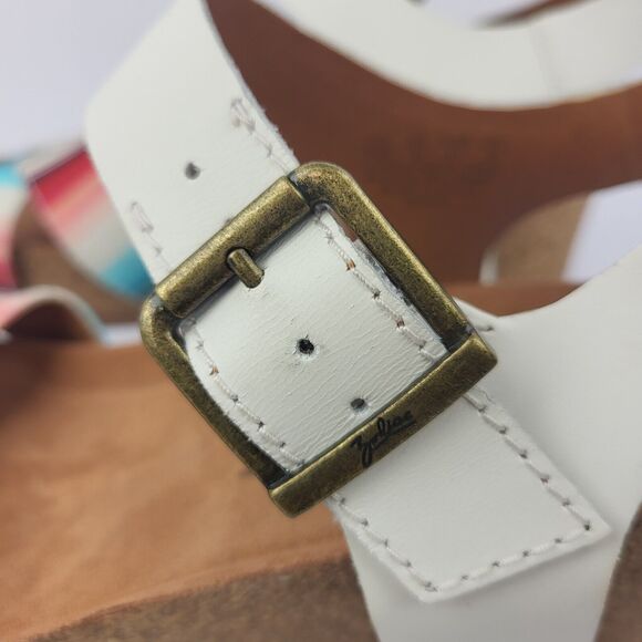 Zodiac Mabel Cork Ankle Strap Wedge Sandals - Picture 5 of 16